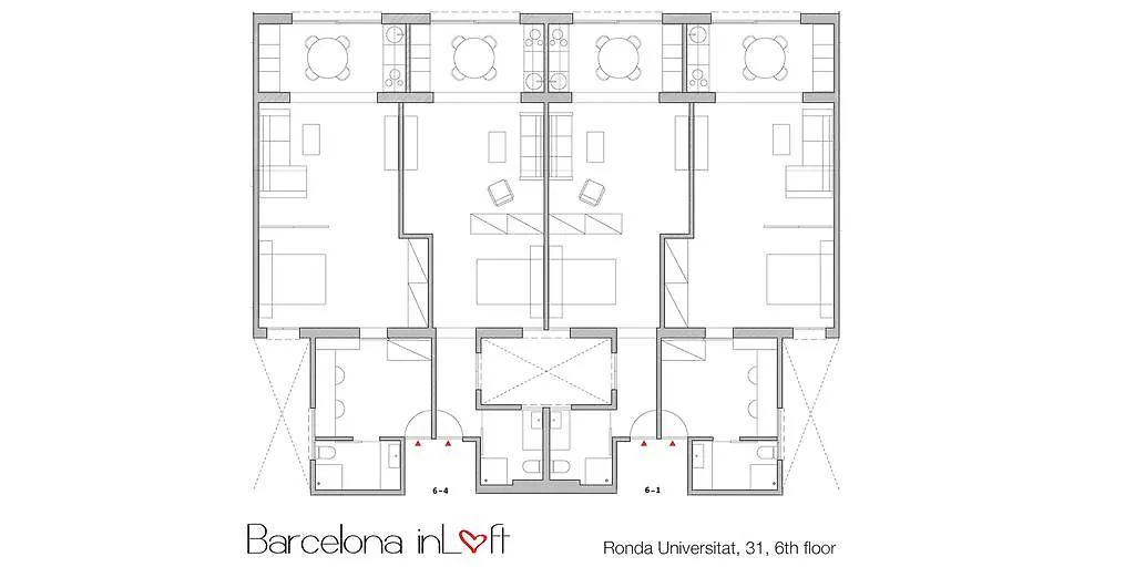 דירות Barcelona Inloft