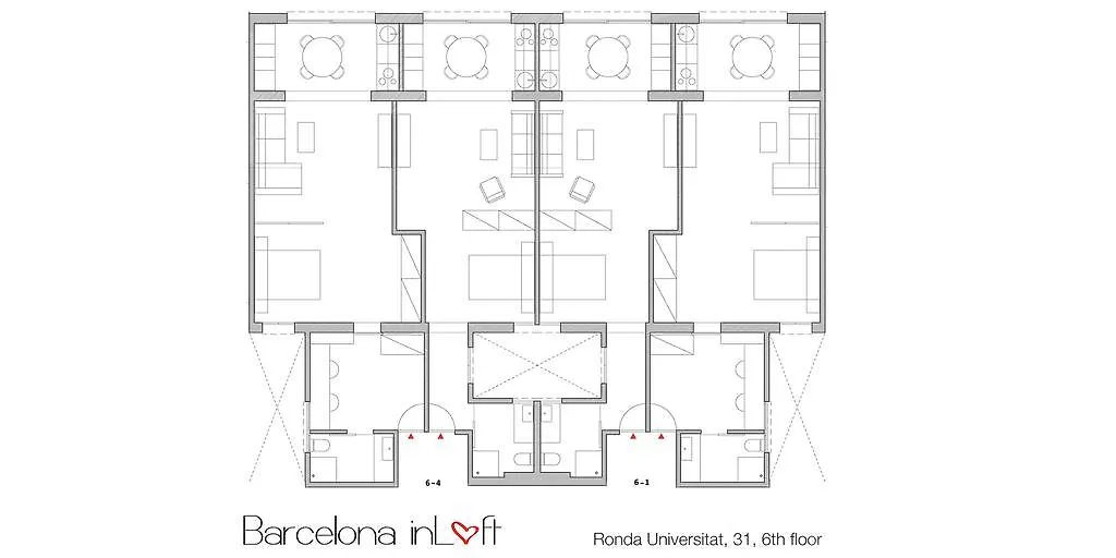 Barcelona Inloft Apartment